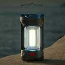 AlpsWolf Camping Lantern Rechargeable, 1000LM 4000mAh Rechargeable Lanterns 4 Light Modes LED Lantern for Camping, Hiking, Power Outages, Emergencies (1 Pack-Black)