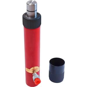 10 Ton Hydraulic Floor Jack Porta Power Ram Hand Jack Pump Car Auto Body Frame Repair Tool for Automotive Truck Farm Heavy Equipment Repair 22000lbs Red