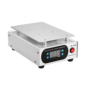 BAUSATZ Preheating Station for Mobile Heating Phone Screen Replacement Electric Heating Plate Electronic Heating Table Welder Hot Plate Microcomputer Constant Temperature 0-200℃ (US Plug)