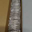 25Pcs 40mm Blank Challenge Coin Engraving Blanks Coins Threaded Edged with Acrylic Protection Box Hand Personalized DIY Craft Coin for DIY Crafts Birthday Travel Commemorative Collection, Gold