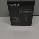 Hair Dryer with Diffuser, CONFU Ionic Blow Dryer 1600W, Portable Lightweight Fast Drying Negative Ion Hairdryer, 3 Heat Settings with Diffuser and Concentrator Nozzle for Home & Travel (Purple)