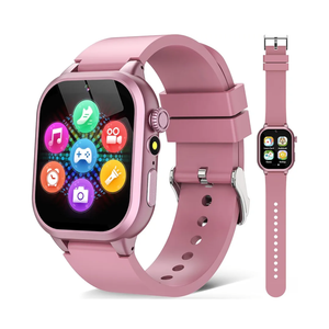 Kids Smart Watches for Girls Boys Toys Ages 4-12 with 30+ Games Video Recorder Music Alarm Clock Learning Card HD Touchscreen 4 5 6 7 8 Year Olds Birthday Gift