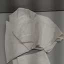 NICETOWN Cream Linen Sidelight Curtains for Front Door 72 inch Long, 12" W x 72" L, Light Filtering Narrow Window Treatments Panel for Patio/Glass, 1 Panel