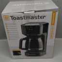 Toastmaster 12-Cup Digital Touchscreen Drip Coffee Maker, Black, TM-131CM