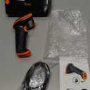 Tera Barcode Scanner Wireless 1D Laser Cordless Barcode Reader with Battery Level Indicator, Versatile 2 in 1 2.4Ghz Wireless and USB 2.0 Wired