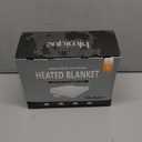 Cow Print Heated Throw Blanket Electric Blanket-Heating Blanket Throw with 5 Heat Levels & 4 Hours Auto-Off, Cozy Soft Fleece Sherpa, Washable, 50 x 60 Inches Cow Print Light Coral (08 - Taupe Ombre-light Coral)