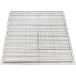 30"W x 30"H Cube Core Eggcrate Return Air Filter Grille HVAC Aluminum Ventilation Grate Grilles Wall/Ceiling Grilles Shutter for Homes Offices Company Vent White,Blades Adjustable(30" X 30")