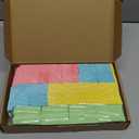 120 Pads Sticky Notes Bulk 1.5 x 2 Inch Mini Self Stick Note Small Assorted Bright Colors Paper Memo for Office School Notebook Supplies 50 Sheets/pad (Classic Color)