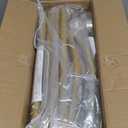 Wedding Arch Backdrop Stand 6FT, 5FT, 4FT Set of 3 Metal Gold Balloon Arch kit Stand for Ceremony Baby Shower Valentine Engagement Party Event Decoration, Garden Climbing Plant Fram