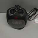 Amazon Basics Oscillating Ceramic Space Heater, Portable Fast Heating Indoor Solution, With Overheat and Tip-Over Protection, Thermostat, 1500W, 7.52"D x 6.34"W x 9.45"H, Black