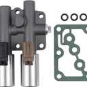Auto Transmission Dual Linear Shift Solenoid with Gasket for Acura CL 98-03, TL 99-03, MDX 01-02, Honda Accord 4 Cyl 98-02 6 Cyl 98-07, Odyssey 98-06, Pilot 03-07, Prelude 97-01