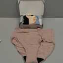 AIRCUTE Washable Urine Absorbency Incontinence Underwear for Women Bladder Leak Proof Cotton Panties 60ML 5 Pack(5 Colors, X-Large)