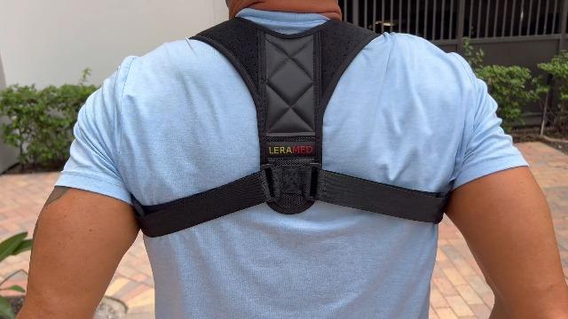 Posture Corrector for Men & Women – Adjustable Figure-8 Back Brace for Rounded Shoulders & Upper Back Support – Breathable & Invisible Under Shirts – Desk Job & Computer Work – All-Day Brace