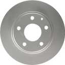 BOSCH 34011639 QuietCast Premium Disc Brake Rotor - Compatible with Select Mazda 3, 3 Sport, CX-3; REAR - Single