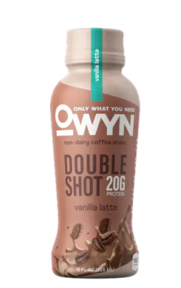 OWYN™ Double Shot Vanilla Latte Non-Dairy Coffee Shake (Pack of 2) BBD 09/Aug/2025
