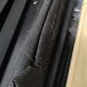 Furnulem 5 Drawer Black Dressers for Bedroom 2 Tier Shelf Storage Small Fabric Dresser for Closet Sturdy Metal Frame Modern Style Storage Cabinets Organization Units for Hallway Rooms, Black Oak