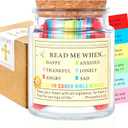 Bible Verse Jar, Read Me When Bible Verses Jar for Daily Encouragement, Bible Study Supplies, Easter Gift, Graduation Gift for Her, Gifts for Mom from Daughter Son
