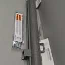 Reinforced 50" Wide Retractable Dog Gate for Stairs, Retractable Baby Gates with Support Rods - Bottom Anti-Escape, Indoor Long Baby Gate Outdoor Gates for Decks, Child Gates for Doorways/Patios, Gray