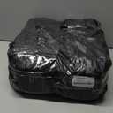 200 Pack Clear Clamshell Take Out Tray 6 x 6 x 3.15 Inch Plastic to go Containers, Disposable Takeout Hinged Boxes with 200pcs Hand Made Tags for Dessert, Cakes, Salads, Hamburger, Sandwiches