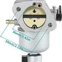 Carburetor for Kawasaki FR691V FR651V FR730V Engine for Cub Cadet Zero Turn Mower ZT XT 42" 46 48 50" 52 54 60 Tractor John Deere X320 X380 X324 Hus-qvarna Z254f Toro Mower Tune Up Kit