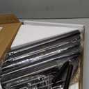 Wooden Freestanding Coat Tree with 4 Height Options and 9 Hooks, Sturdy Coat Rack Stand for Clothes/Bags/Hats, Save Space Coat Rack for Entryway, Bedroom, Office, Narrow Place (Coffee)