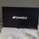 SANSUI 27 Inch Monitor, IPS 120Hz Computer Monitor Full HD 1920 x 1080P with HDMI DP Interfaces, Eye Care, Frameless, 100 x 100mm VESA Mountable (HDMI Cable Included)