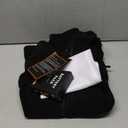 Professional Women's Heated Vest with 20000mAh Battery equipped with Flashlights (X-Large, Black Fleece Vest)