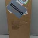 Amazon Basics Oscillating Tower Heater, With Digital Display, Remote Control, Timer, Over-Heat and Tip-Over Protection, Room Temperature Sensor, 2 Heat Settings, 1500W, Black, 8.6"D x 8.6"W x 23"H