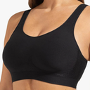 SHAPERMINT Bras for Women - Bras for Women no Underwire, Bralettes for Women Plus Size, Wireless Push up Bra
Color: Black, Size: Large
