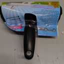 ChomChom Roller Pet Hair Remover  Original Size Reusable Lint Roller for Cat & Dog Hair on Furniture, Couch, Carpet, Car, Rugs & Bedding  Portable, Eco-Friendly (Black)