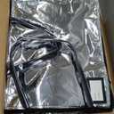 Large Reusable Grocery Bag On Wheels, 130L Foldable Tote, 5 Swivel Wheel Shopping Trolley with Multiple Pockets, Zippered Top, Folds Flat for Storage, for Shopping, Laundry, Camping, Moving, Silver