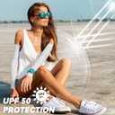 Arm Sleeves for Men Women to Cover Arms with Thumb Holes, Sun UV Protection Arm Warmers, for Volleyball Football Golf (Black)