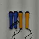 EVEREADY LED Flashlights (4-Pack), Bright Flashlights for Emergencies and Camping Gear, Flash Light with AA Batteries Included, Blue/Yellow (4-Pack)