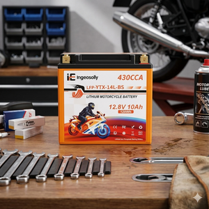 Lithium Motorcycle Battery 430CCA 12.8V 10ah