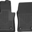 Husky Liners Weatherbeater Floor Mats | Fits 2019-2026 Mazda 3 (Hatchback, Sedan FWD), 2020-2026 Mazda CX-30 (AWD) | Front Row, 1-pc Black - 15651