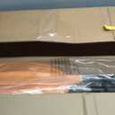 OCEANBROAD Kayak Paddle 95in/241cm Alloy Shaft Kayaking Boating Canoeing Oar with Paddle Leash 1 Paddle, Orange