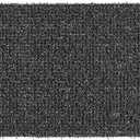 CLEAN MACHINE 10376911 Astroturf Dirt Trapper Doormat, 23.5" x 35.5", Flair Flint Gray