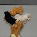 Lenwen 5 Pcs Lamb Stuffed Animal Toys Sets, 14 Inch Mommy Lamb Plush with 4 Cute Babies in Her Zippered Tummy Soft Cuddly Sheep Plushie for Farm Christmas Birthday Easter Gifts(Cute Style)