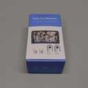 2-Kids Baby Car Camera Dual Monitor  7 Inch Display with Two Rear Facing Car Seat Cameras, 1080P HD Night Vision IR-CUT, USB Powered Plug and Play Backseat Baby Monitor for Infant & Toddler Safety (White)