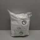 NICETOWN 100% Blackout Window Curtain Panels, Full Light Blocking Drapes with Black Liner for Nursery, 72 inch Drop Thermal Insulated Draperies (White, 2 Pieces, 52-inch Wide Per Panel)