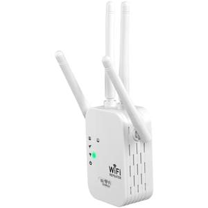 BREGINE 2025 WiFi Extenders Signal Booster for Home Long Range Up to 9800 sq. ft & 40 Devices, WiFi Extender Signal Booster, Quick Setup-Medium, Internet Repeater, WiFi Extender