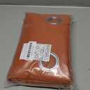 NICETOWN Blackout Burnt Orange Curtain & Drape - Room Darkening Light Blocking Window Treatment for Living Room, W52 x L84, 1 Panel