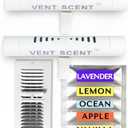 Whole Home Air Freshener | 10 Scented Sticks Included | Passive Essential Oil Diffuser | Easier Placement Than HVAC Furnace Filter or AC | Adjustable House Freshener & Fragrance System