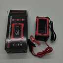 16 Amp Battery Charger, Car Battery Charger 6V 12V 24V Lithium, Lifepo4, Lead-Acid (AGM/Gel/SLA..), Battery Maintainer, Trickle Charger, and Battery Desulfator for Car, Boat, Motorcycle