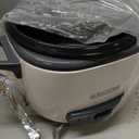 BLACK+DECKER 16-Cup Rice Cooker, RC516, 8-Cup Uncooked Rice, Steaming Basket, Removable Non-Stick Bowl, One Touch