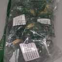 Yookat 12Pcs Mini Christmas Trees Small Sisal Trees Mini Pine Trees with Wood Base Mini Bottle Brush Trees Artificial Mini Christmas Trees Assorted Color for Christmas Winter Decoration (Green)