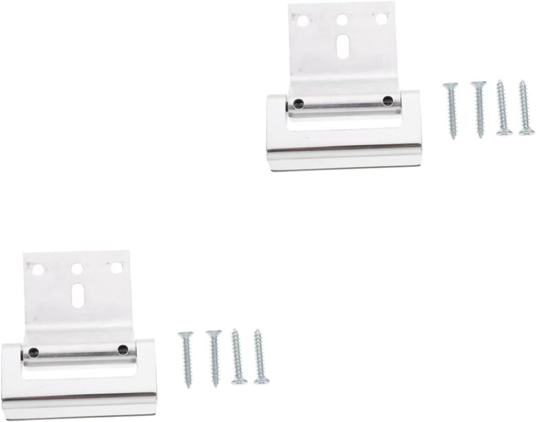 Hemoton 2pcs Heavy Duty Security Door Lock Aluminum Alloy Door Latch Home Security Lock Theft