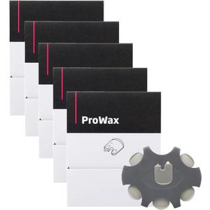 30-Pcs) Prowax Wax Guards Filters for Oticon Hearing Aids,Oticon Hearing Aids Replacement Parts Cleaning Kit Accessories,Suitable for Oticon Custom Ear Mold Hearing aids (White)