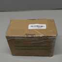 Finnhomy Stem Caster Wheels 2 Inch Heavy Duty Threaded Swivel Casters 5/16" -18 x 1 with Brake Set of 4 Premium Polyurethane Wheels PU Load Bearing 800 Lbs Anti-wear Smooth Casters, Black