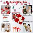 Stained Glass Window Hanging - Halloween Decorations Skeleton Pumpkin Suncatcher for Doors Garden Indoor Spooky Funny Sun Catchers Gothic Decor Horror Gifts for Women Men Friend 7.8 in (Red)